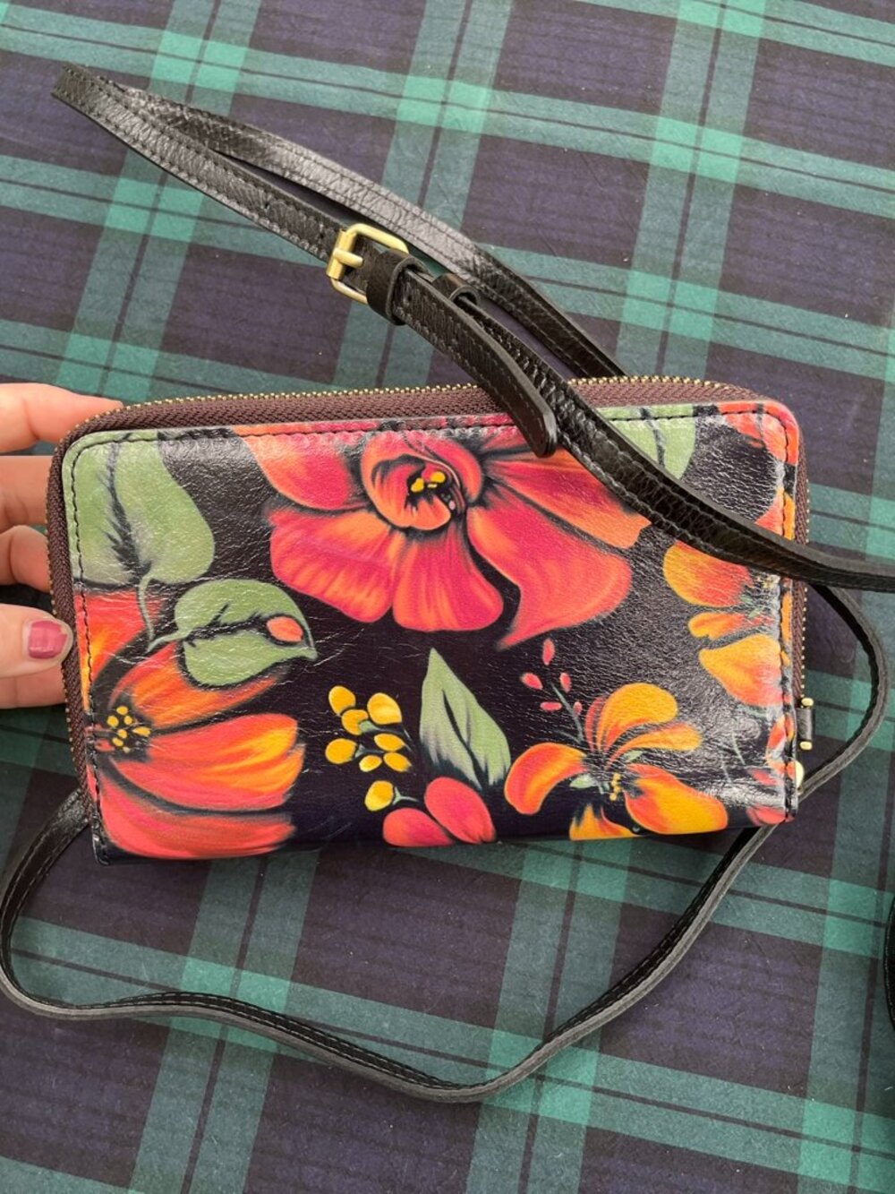 Patricia Nash Tropical Escape Leather Purse & Pertina Set - Picture 5 of 10